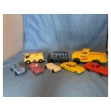 Vintage car lot including two Tonkas