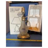 Bud light bulb lamp, original box, no shade