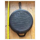 Lodge Mount Rushmore cast Iron Frying Pan -
