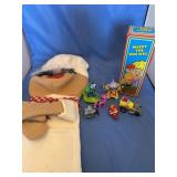Toy Lot - weepy the wee wee, chef puppet, mini