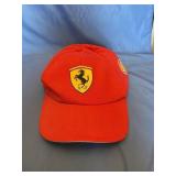 Official Ferrari baseball cap with Shell patch