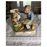 Norman Rockwell Mr Lucky Leprechaun Decanter