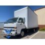 Isuzu NPR Box Truck with Pressure Washer