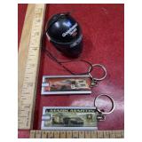NASCAR lot keychains, vintage Dale Earnhardt