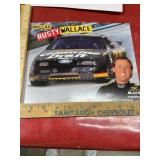 1990s Rusty Wallace racing card NASCAR