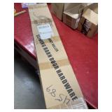 Sliding barn door hardware, open box unsearched