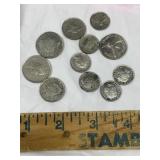 Bermuda coin lot and Bermuda coin purse