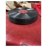 Stack of vintage records unsearched, and untested
