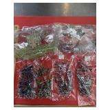 Costume Necklace Lot Misc Color Beads