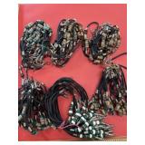 Misc Beaded Cord Bracelet Material Lot 7 Inch