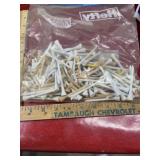 Golf lot TaylorMade plastic number tags, golf