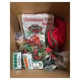 Vintage Christmas box lot