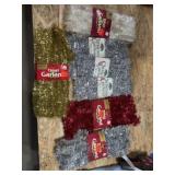 Vintage MCM Christmas garland tinsel