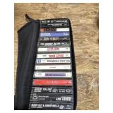 Case of miscellaneous cassettes unsearched