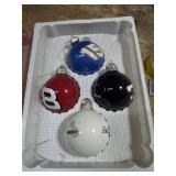NASCAR Christmas balls