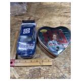 NASCAR car models, candy cars, etc.
