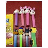 PEZ lot including Uncle Sam PEZ keychain