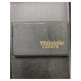 Vintage philatelic cover cards