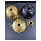 Vintage brass bell parts