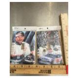 Dale Earnhardt senior and Dale Earnhardt Jr light