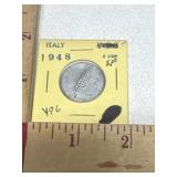 1948 Italian 2 LIRE Coin
