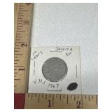 1969 $.10 Jamaica Extra fine Coin