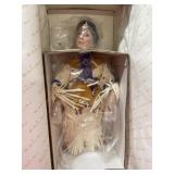 Still in pkg Golden Eagle 15-inch porcelain doll