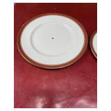 Royal Doulton Holiday 2 tier tray Ribbon missing