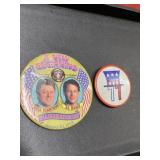 Vintage President buttons