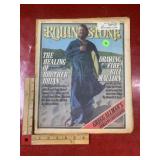 Vintage Rolling Stone magazine Brian Beach Boys