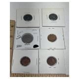 Mixed domestic & foreign coin, Lot some silver