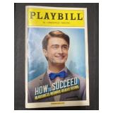 Broadway Playbill with ticket How to Succeed in
