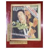 Vintage Rolling Stone magazine The Sex Pistols