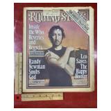 Vintage Rolling Stone magazine The Who