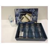 (4) Overture Champagne Flutes (NIB)