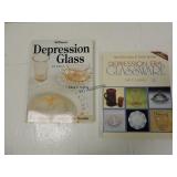 (2) Books - Depression Glass