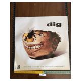 Caroline Records Dig Poster Awesome Graphic