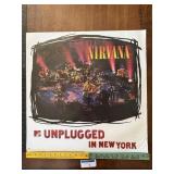 Nirvana Unplugged NY Poster Geffen Kobain