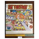 Red Decibel Fat Tuesday Poster Great Graphics