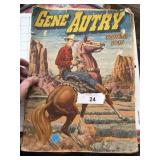 VTG Gene Autry Coloring Book Poor Shape