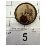 Victorian Mourning Photo Pin 3 People