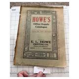 Hows Office Supply Catalog Ripon WI Antique