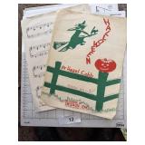 Halloween Hazel Cobb Sheet Music Witch JOL