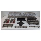 Assorted O Gauge Train Track and Accessories