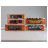 Lionel Electric Trains - Assorted Rail Cars - Total of 6