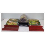 Lionel Train Set Accessories - Tunnel, Bridge and Erie Crossing