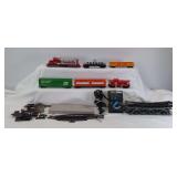 HO Scale Train Set with Engine, Rolling Stock, Track and Accessories