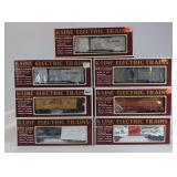 Collection of K-Line O/027 Gauge Electric Train Cars
