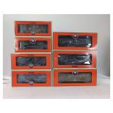 Lot of 8 Lionel Train Cars in Original Boxes