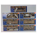 Collection of K-Line O/027 Gauge Electric Train Cars - Desert Storm Series